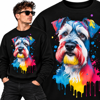 BLUZA ZWIERZĘTA   SCHNAUZER